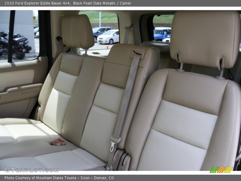 Black Pearl Slate Metallic / Camel 2010 Ford Explorer Eddie Bauer 4x4