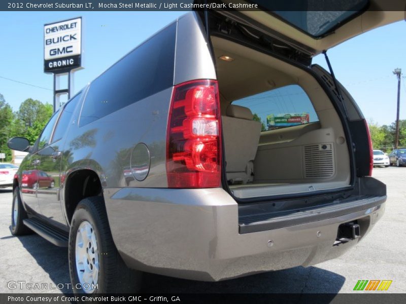 Mocha Steel Metallic / Light Cashmere/Dark Cashmere 2012 Chevrolet Suburban LT