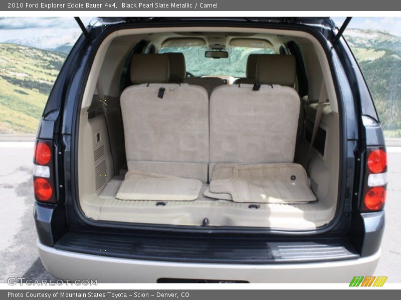 Black Pearl Slate Metallic / Camel 2010 Ford Explorer Eddie Bauer 4x4