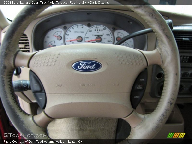 Toreador Red Metallic / Dark Graphite 2001 Ford Explorer Sport Trac 4x4