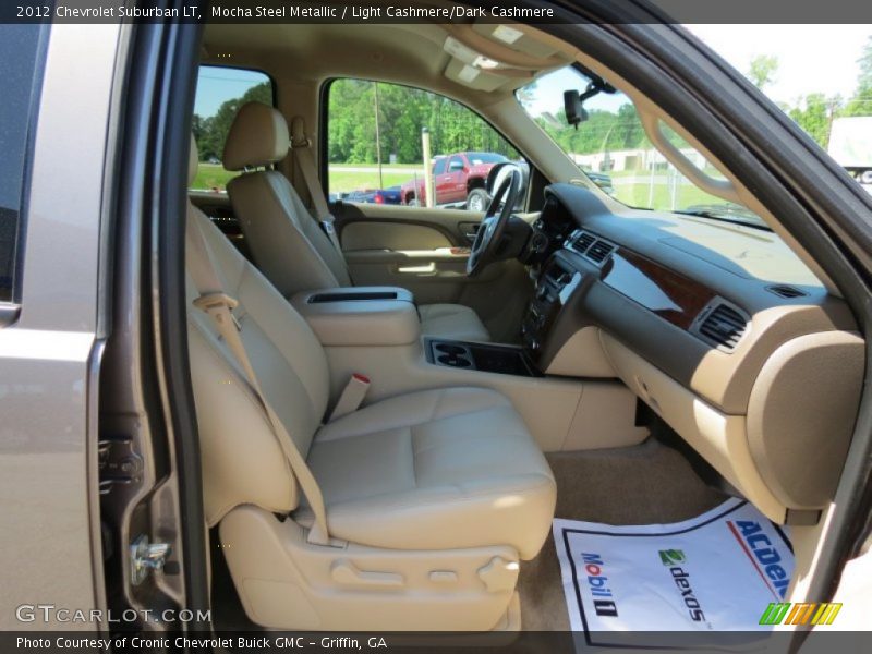 Mocha Steel Metallic / Light Cashmere/Dark Cashmere 2012 Chevrolet Suburban LT