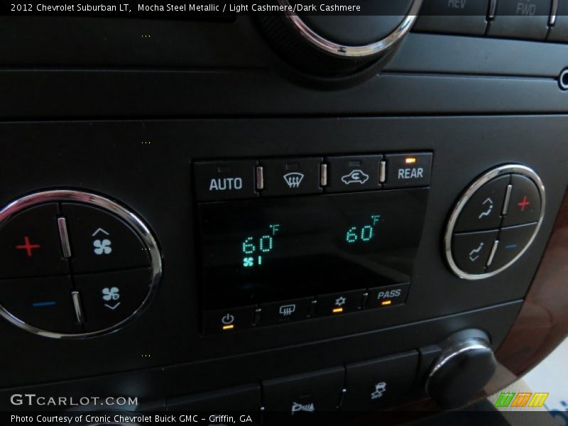 Mocha Steel Metallic / Light Cashmere/Dark Cashmere 2012 Chevrolet Suburban LT
