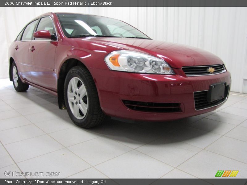 Front 3/4 View of 2006 Impala LS