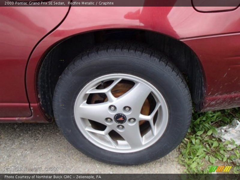 Redfire Metallic / Graphite 2003 Pontiac Grand Prix SE Sedan