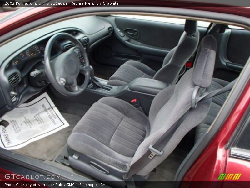 Redfire Metallic / Graphite 2003 Pontiac Grand Prix SE Sedan