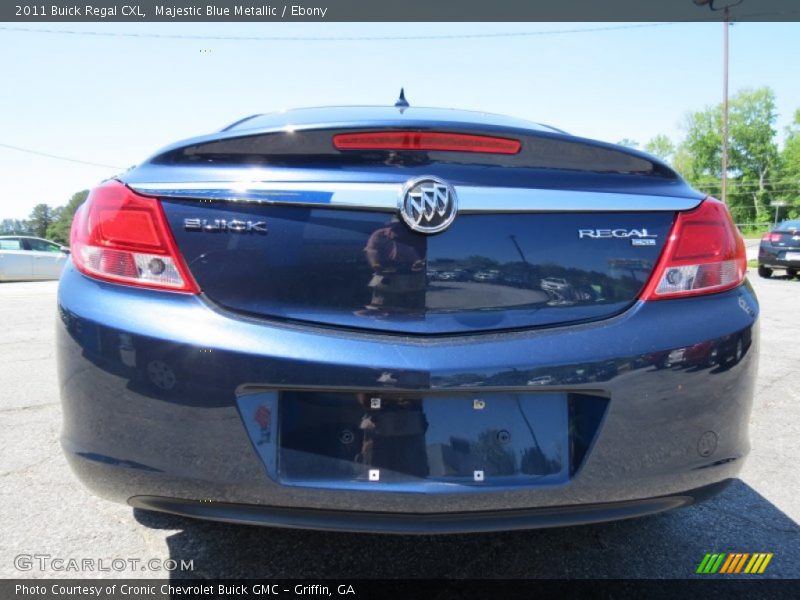 Majestic Blue Metallic / Ebony 2011 Buick Regal CXL