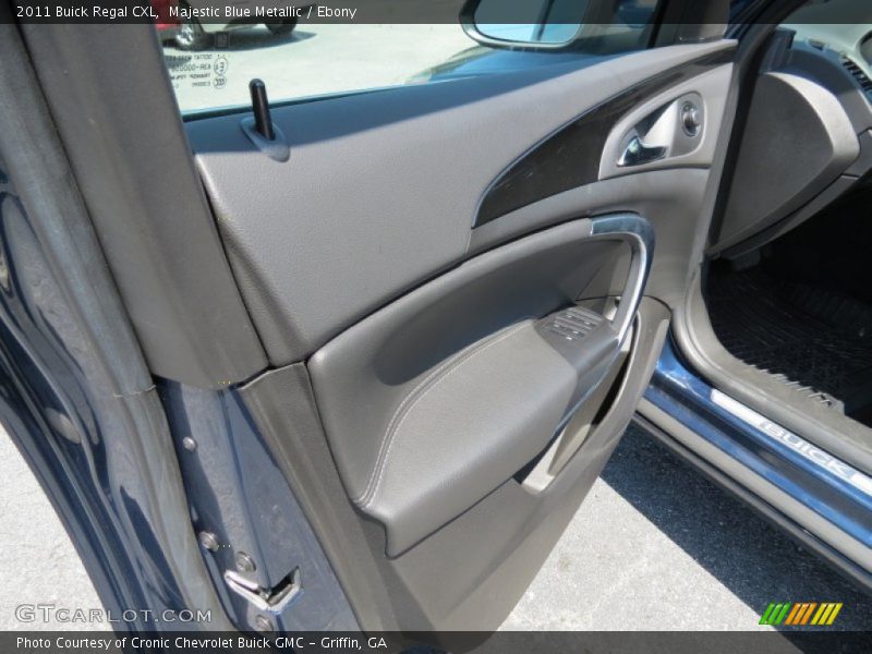 Majestic Blue Metallic / Ebony 2011 Buick Regal CXL