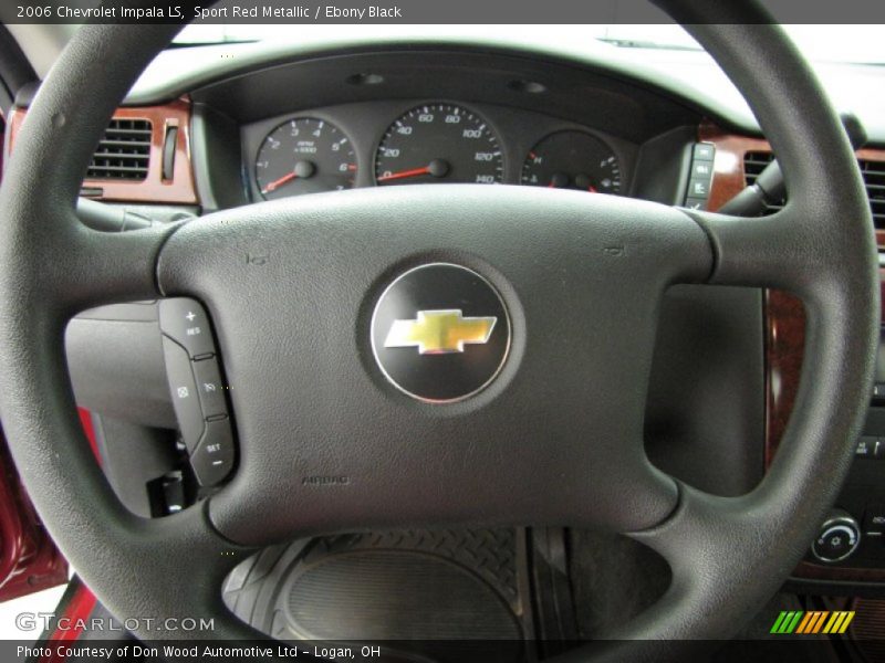 Sport Red Metallic / Ebony Black 2006 Chevrolet Impala LS