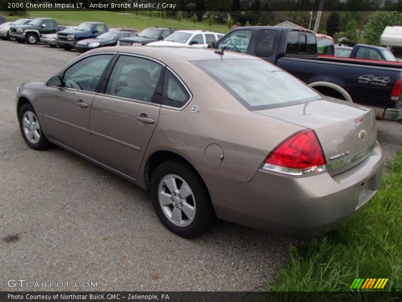 Amber Bronze Metallic / Gray 2006 Chevrolet Impala LT