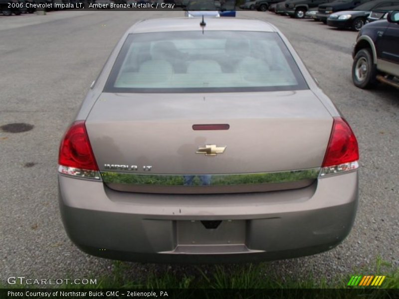 Amber Bronze Metallic / Gray 2006 Chevrolet Impala LT