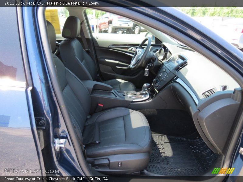 Majestic Blue Metallic / Ebony 2011 Buick Regal CXL