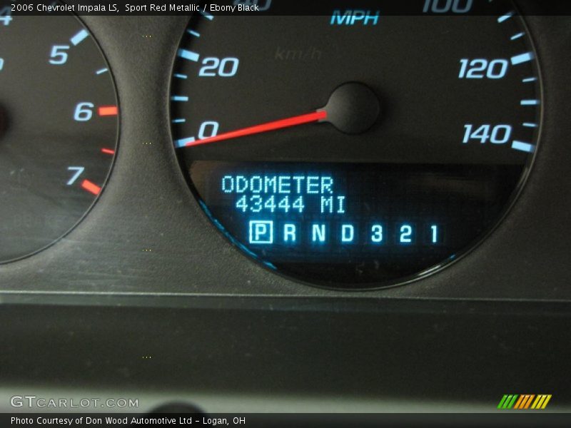 Sport Red Metallic / Ebony Black 2006 Chevrolet Impala LS