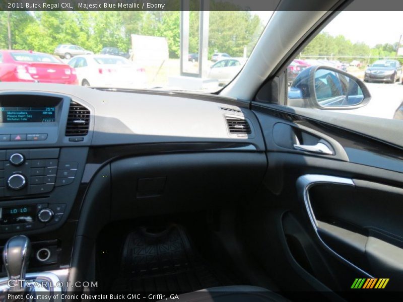 Majestic Blue Metallic / Ebony 2011 Buick Regal CXL