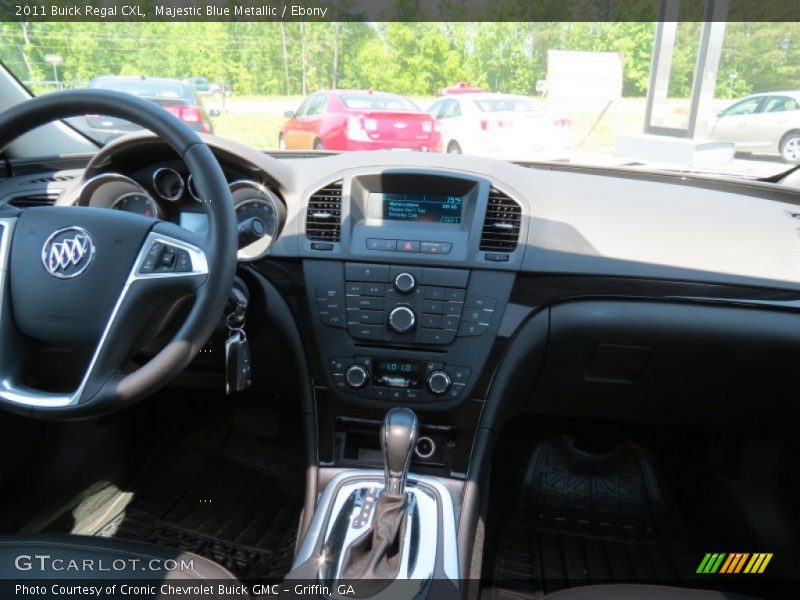 Majestic Blue Metallic / Ebony 2011 Buick Regal CXL
