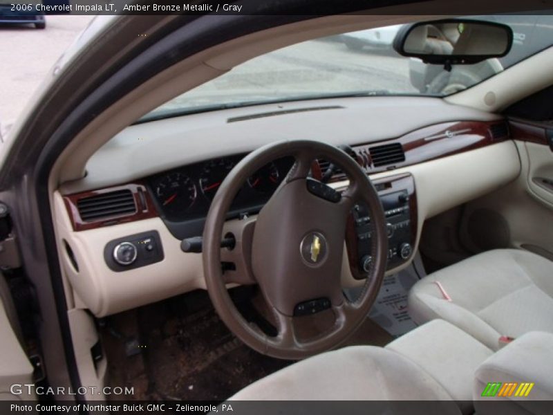 Amber Bronze Metallic / Gray 2006 Chevrolet Impala LT