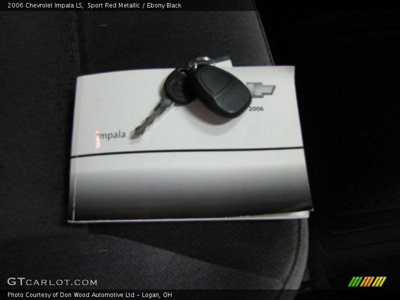 Sport Red Metallic / Ebony Black 2006 Chevrolet Impala LS