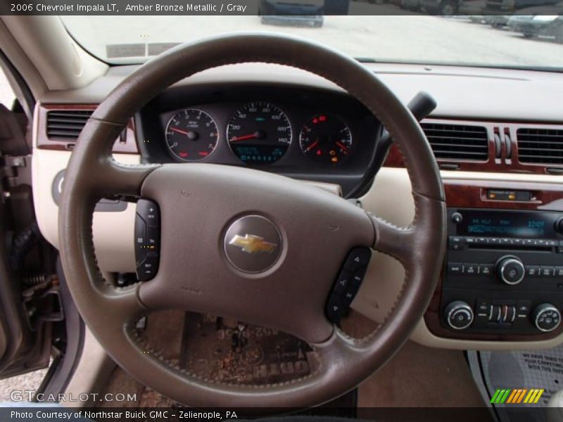 Amber Bronze Metallic / Gray 2006 Chevrolet Impala LT