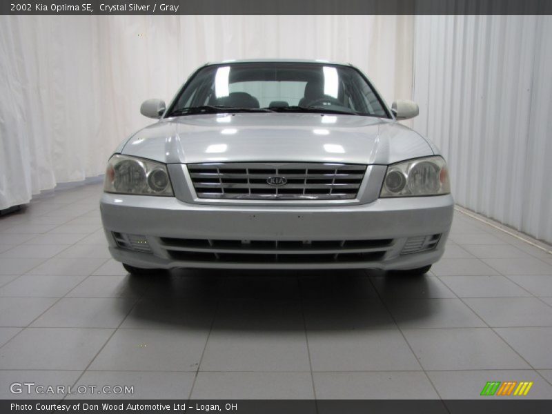 Crystal Silver / Gray 2002 Kia Optima SE