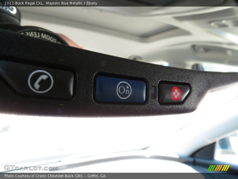 Majestic Blue Metallic / Ebony 2011 Buick Regal CXL