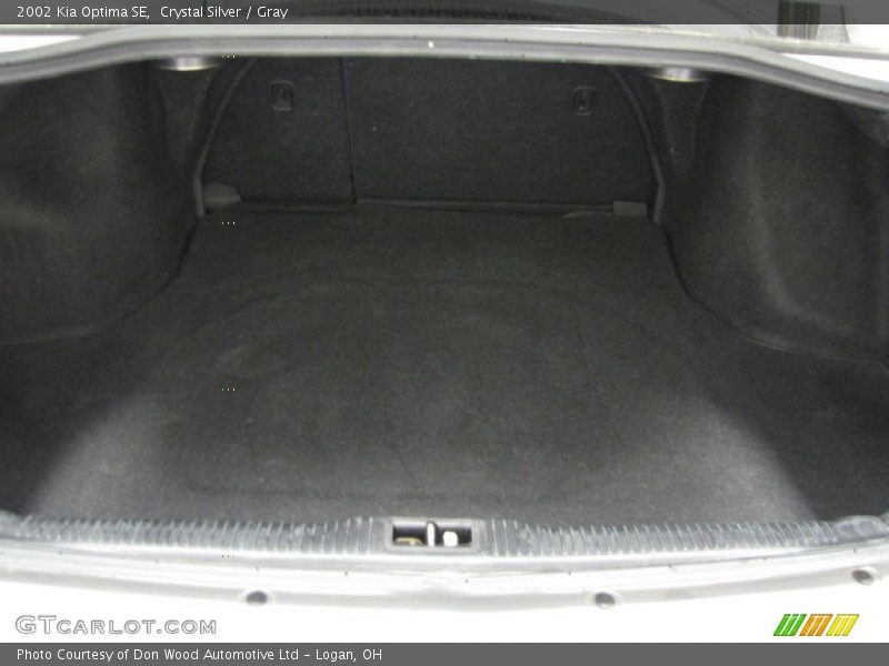 Crystal Silver / Gray 2002 Kia Optima SE