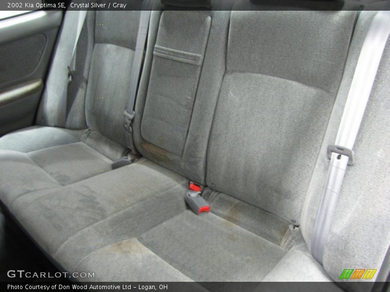 Crystal Silver / Gray 2002 Kia Optima SE