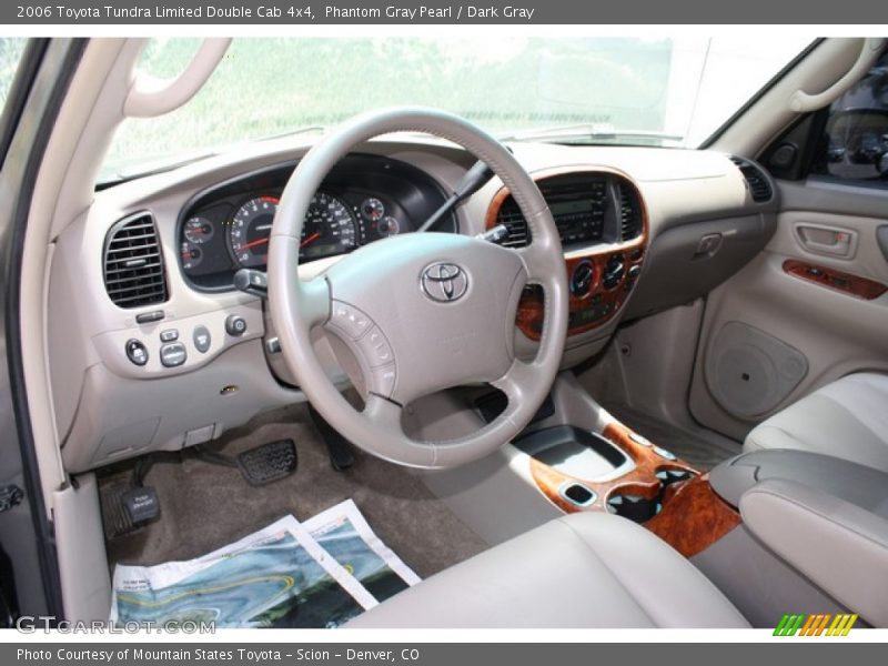 Phantom Gray Pearl / Dark Gray 2006 Toyota Tundra Limited Double Cab 4x4