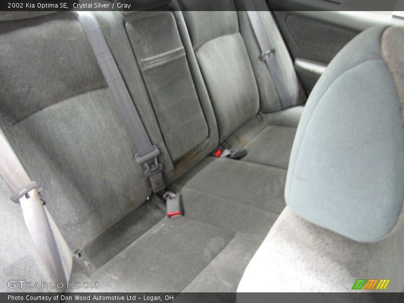 Crystal Silver / Gray 2002 Kia Optima SE