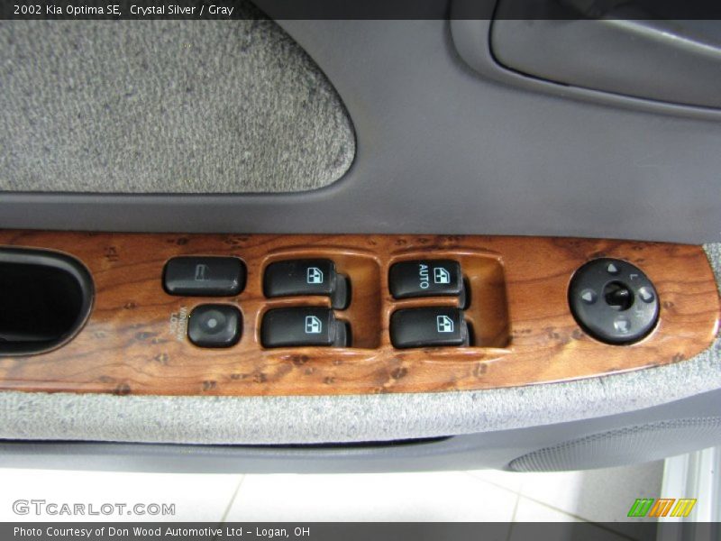Controls of 2002 Optima SE