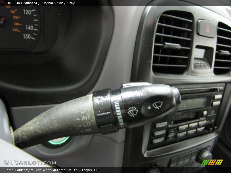 Crystal Silver / Gray 2002 Kia Optima SE