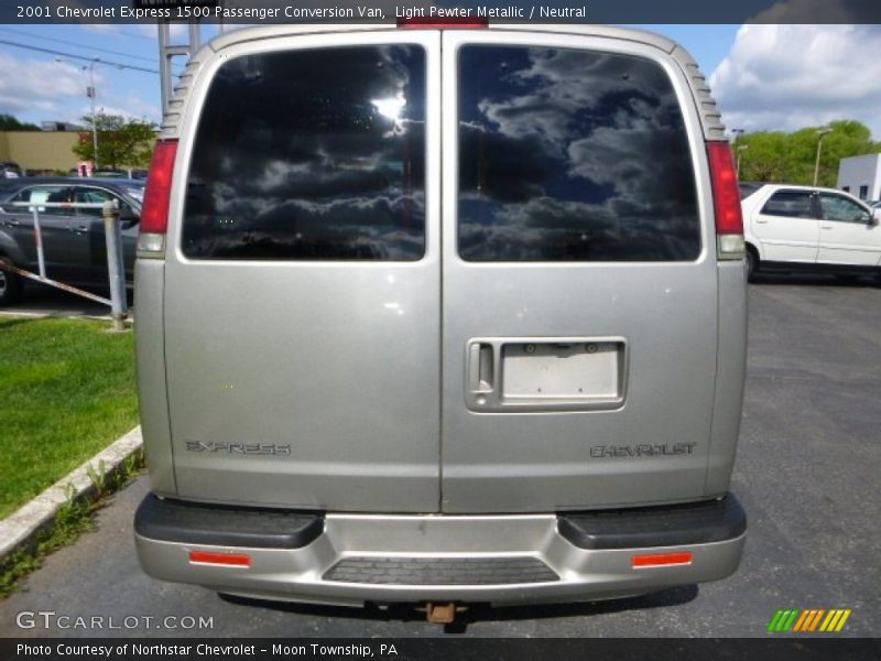 Light Pewter Metallic / Neutral 2001 Chevrolet Express 1500 Passenger Conversion Van