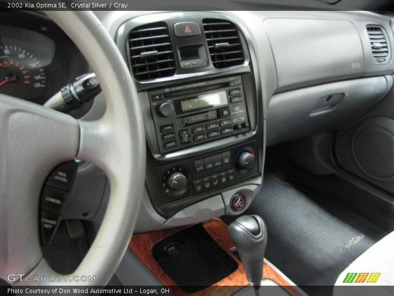 Crystal Silver / Gray 2002 Kia Optima SE