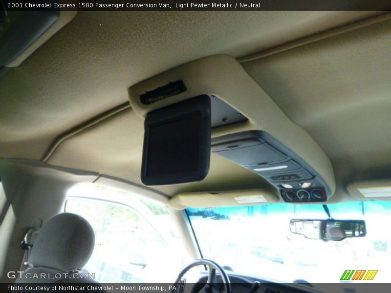 Light Pewter Metallic / Neutral 2001 Chevrolet Express 1500 Passenger Conversion Van