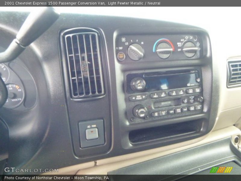 Light Pewter Metallic / Neutral 2001 Chevrolet Express 1500 Passenger Conversion Van