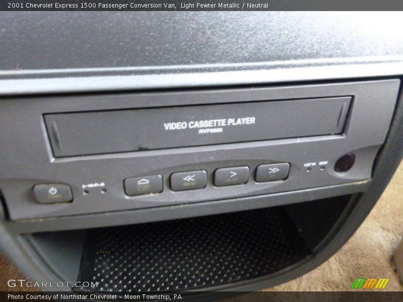 Light Pewter Metallic / Neutral 2001 Chevrolet Express 1500 Passenger Conversion Van