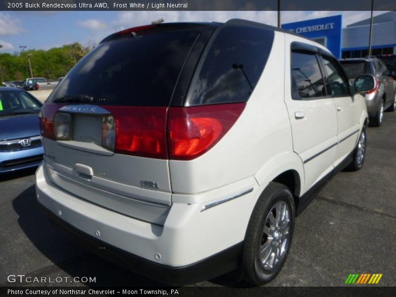 Frost White / Light Neutral 2005 Buick Rendezvous Ultra AWD