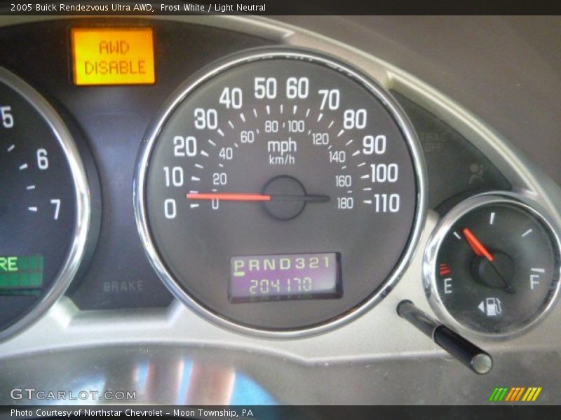 Frost White / Light Neutral 2005 Buick Rendezvous Ultra AWD