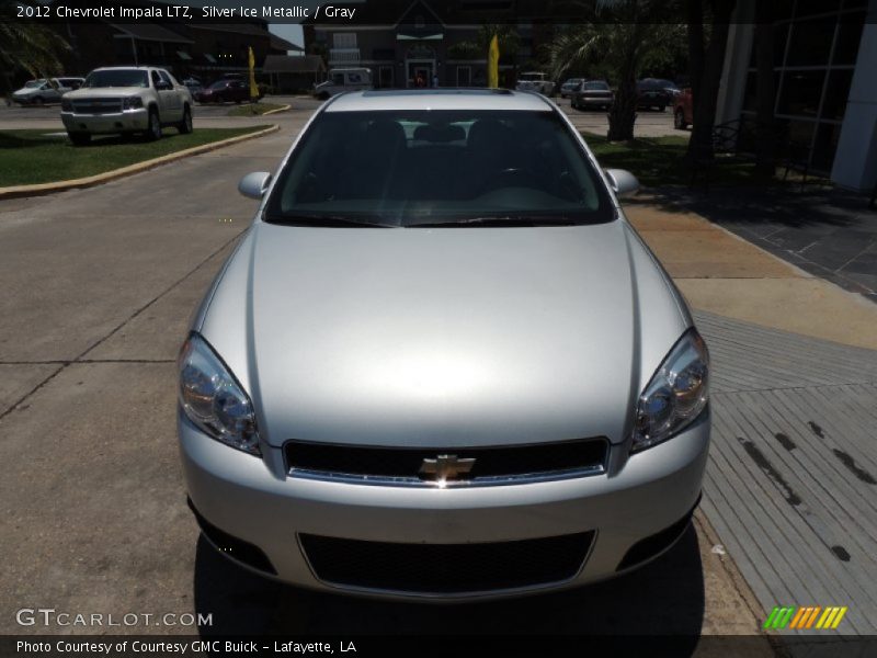 Silver Ice Metallic / Gray 2012 Chevrolet Impala LTZ