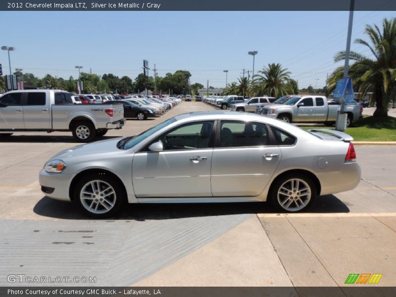 Silver Ice Metallic / Gray 2012 Chevrolet Impala LTZ