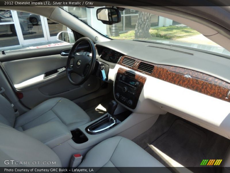 Silver Ice Metallic / Gray 2012 Chevrolet Impala LTZ