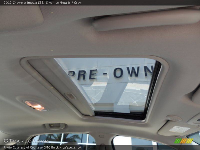 Silver Ice Metallic / Gray 2012 Chevrolet Impala LTZ