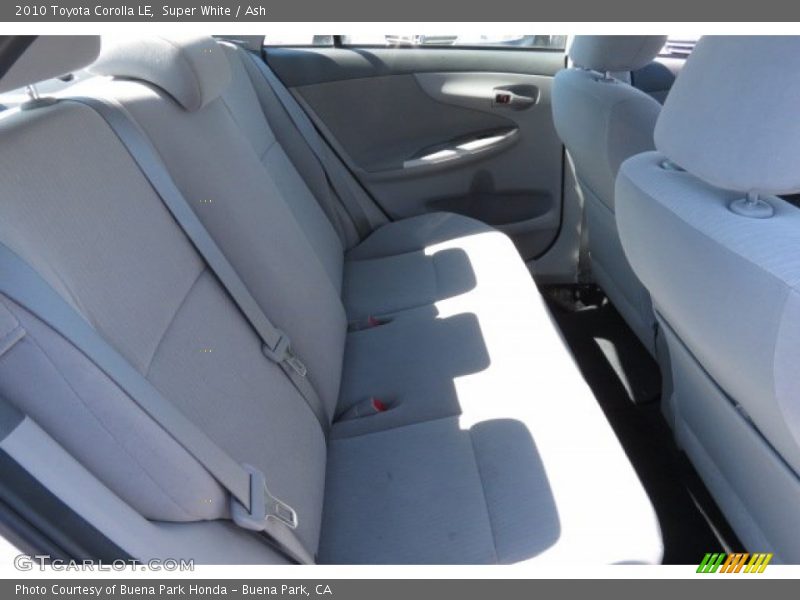 Super White / Ash 2010 Toyota Corolla LE