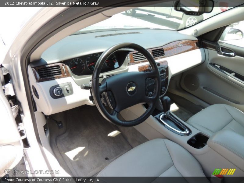 Silver Ice Metallic / Gray 2012 Chevrolet Impala LTZ