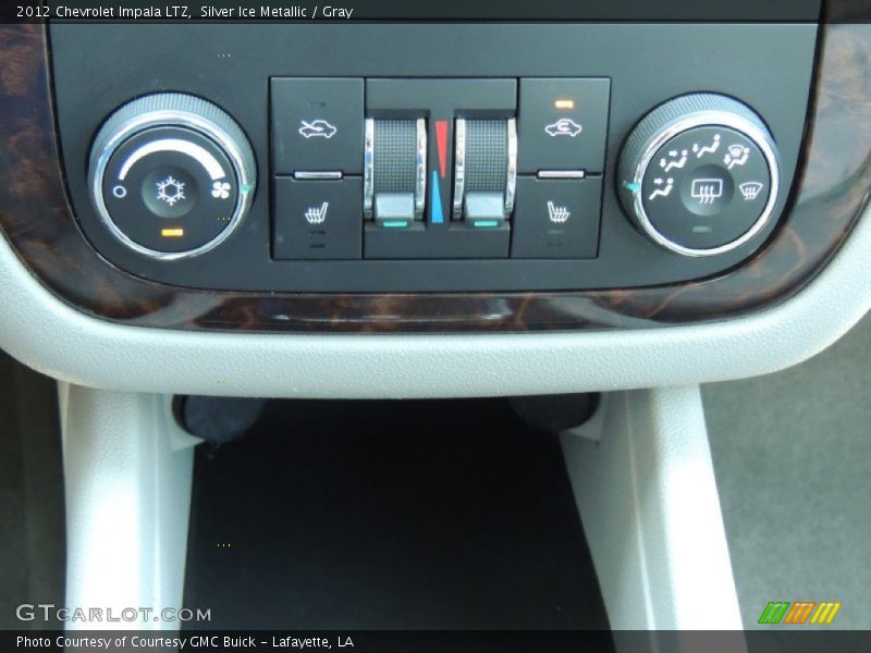 Silver Ice Metallic / Gray 2012 Chevrolet Impala LTZ