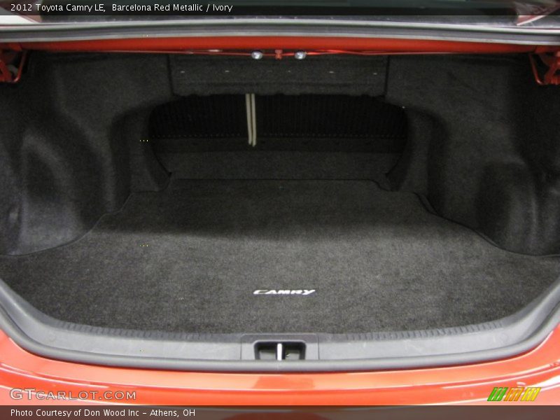 Barcelona Red Metallic / Ivory 2012 Toyota Camry LE