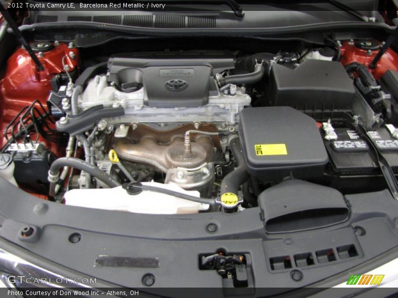 Barcelona Red Metallic / Ivory 2012 Toyota Camry LE