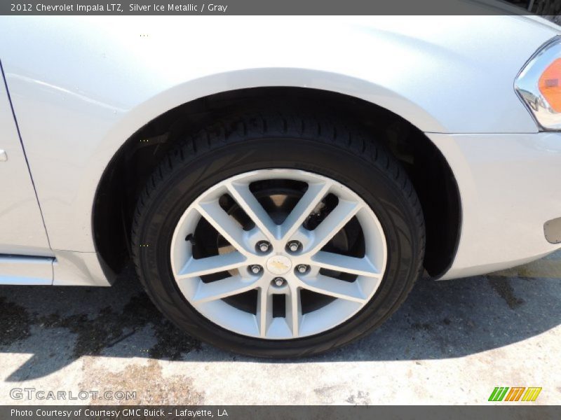 Silver Ice Metallic / Gray 2012 Chevrolet Impala LTZ