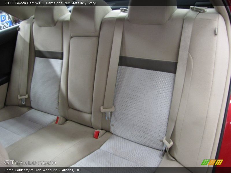 Barcelona Red Metallic / Ivory 2012 Toyota Camry LE