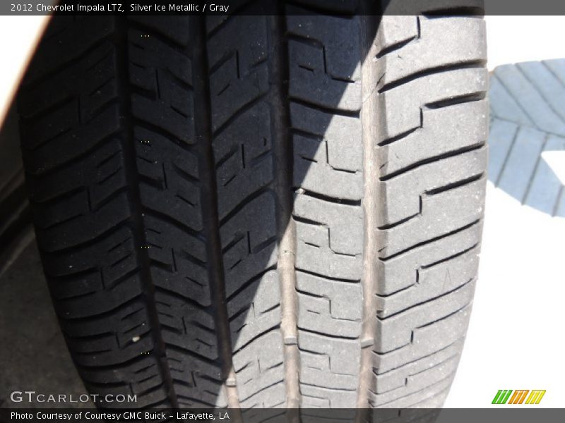 Silver Ice Metallic / Gray 2012 Chevrolet Impala LTZ