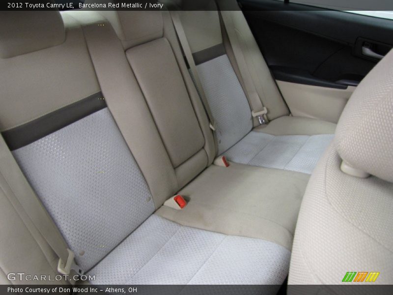 Barcelona Red Metallic / Ivory 2012 Toyota Camry LE