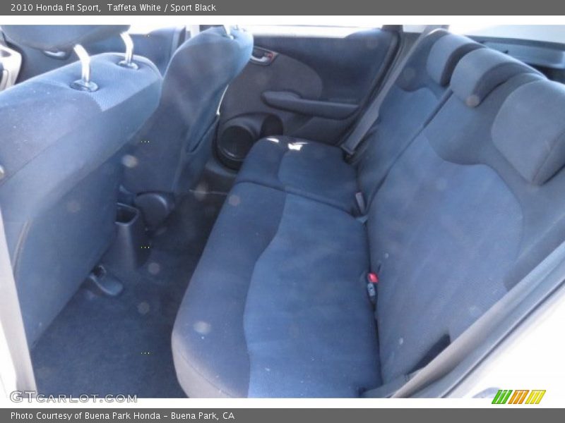 Taffeta White / Sport Black 2010 Honda Fit Sport